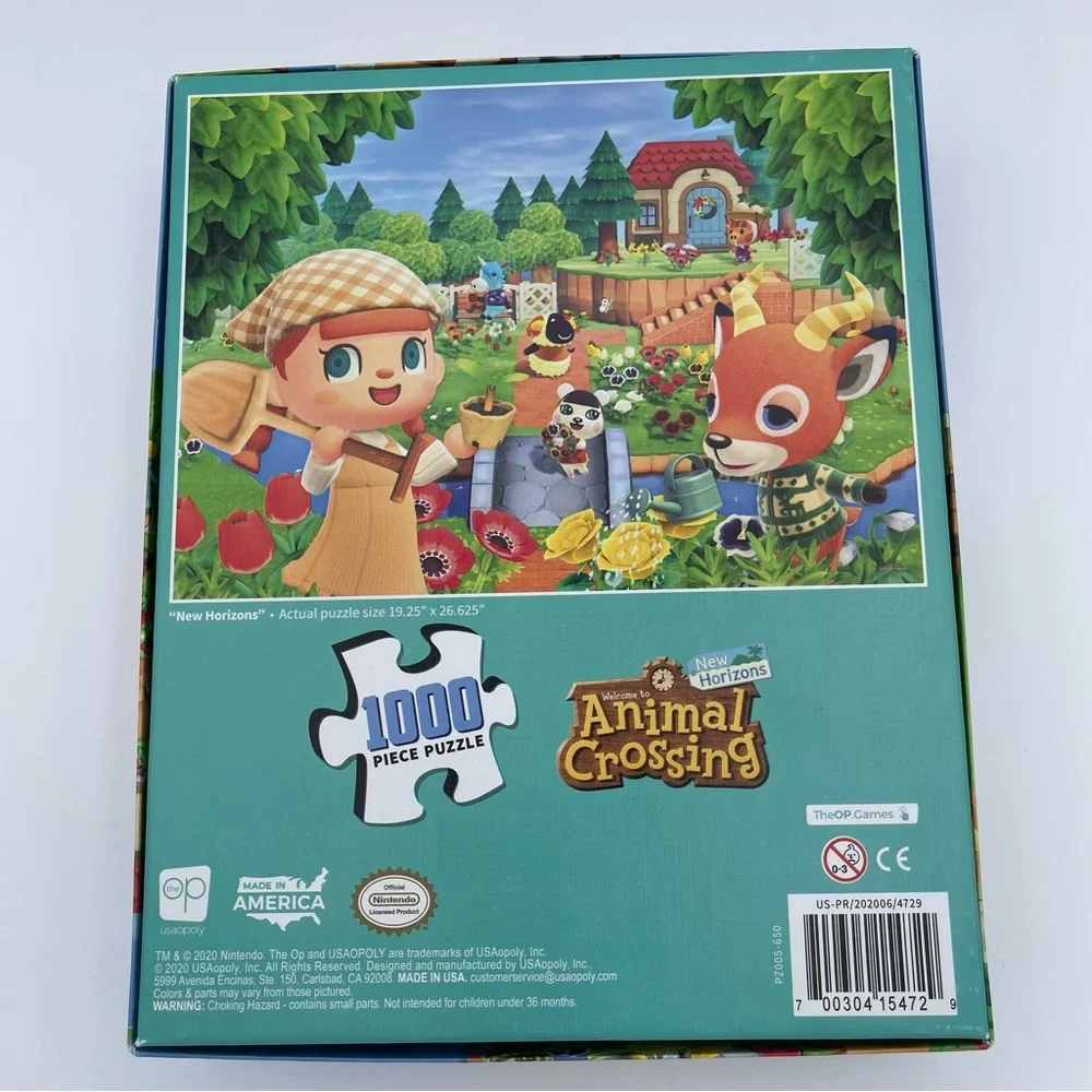Animal Crossing New Horizons 1000 Piece‎ Puzzle The Op Nintendo Complete